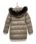 DUVETICA (デュベティカ) Kappa ファーダウンコート ブラウン サイズ:38：10000円