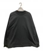 DAIWA PIER39ダイワ ピア39）の古着「TECH CREW NECK TEE L/S」｜ブラック