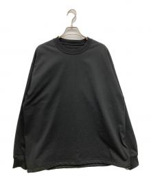 DAIWA PIER39（ダイワ ピア39）の古着「TECH CREW NECK TEE L/S」｜ブラック