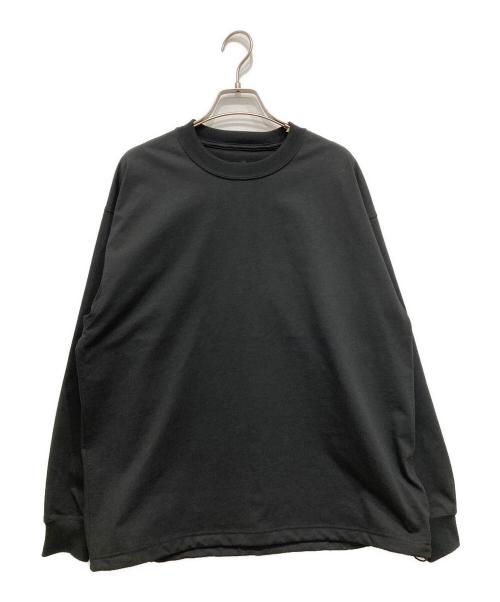 DAIWA PIER39（ダイワ ピア39）DAIWA PIER39 (ダイワ ピア39) TECH CREW NECK TEE L/S ブラック サイズ:Sの古着・服飾アイテム