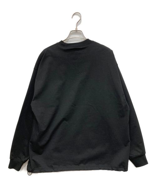 DAIWA PIER39（ダイワ ピア39）DAIWA PIER39 (ダイワ ピア39) TECH CREW NECK TEE L/S ブラック サイズ:Sの古着・服飾アイテム