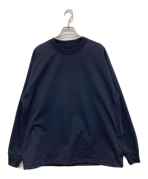 DAIWA PIER39（ダイワ ピア39）DAIWA PIER39 (ダイワ ピア39) TECH DRAWSTRING L/S TEE ネイビー サイズ:Sの古着・服飾アイテム