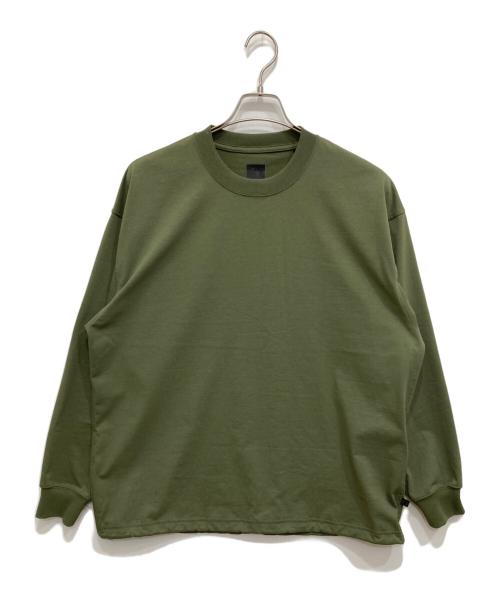 DAIWA PIER39（ダイワ ピア39）DAIWA PIER39 (ダイワ ピア39) TECH SWEAT CREW BASIC グリーン サイズ:Sの古着・服飾アイテム