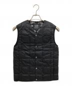 TAIONタイオン）の古着「ダウンベスト」｜ブラック