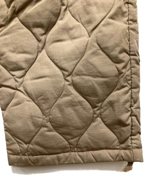 TAION（タイオン）TAION (タイオン) ミリタリーワイドダウンパンツ ベージュ サイズ:Sの古着・服飾アイテム