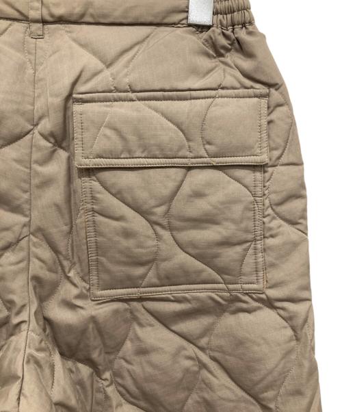 TAION（タイオン）TAION (タイオン) ミリタリーワイドダウンパンツ ベージュ サイズ:Sの古着・服飾アイテム