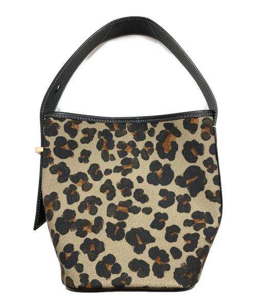 FEEL AND TASTE（フィールアンドテイスト）FEEL AND TASTE (フィールアンドテイスト) ワンハンドルバッグ カーキ×ブラックの古着・服飾アイテム