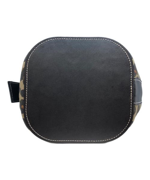 FEEL AND TASTE（フィールアンドテイスト）FEEL AND TASTE (フィールアンドテイスト) ワンハンドルバッグ カーキ×ブラックの古着・服飾アイテム