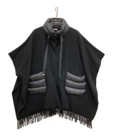 HERNO（ヘルノ）の古着「ウルトラライトポンチョ」｜ブラック