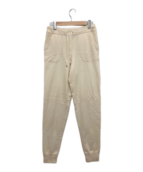 RALPH LAUREN（ラルフローレン）RALPH LAUREN (ラルフローレン) カシミヤニットパンツ ホワイト サイズ:Sの古着・服飾アイテム