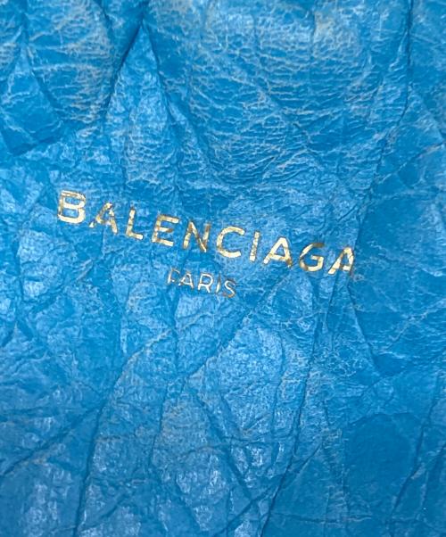 BALENCIAGA（バレンシアガ）BALENCIAGA (バレンシアガ) Bazar Shopper Tote Bag ブルー×ホワイトの古着・服飾アイテム