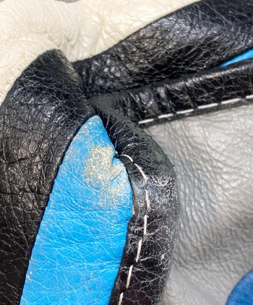 BALENCIAGA（バレンシアガ）BALENCIAGA (バレンシアガ) Bazar Shopper Tote Bag ブルー×ホワイトの古着・服飾アイテム