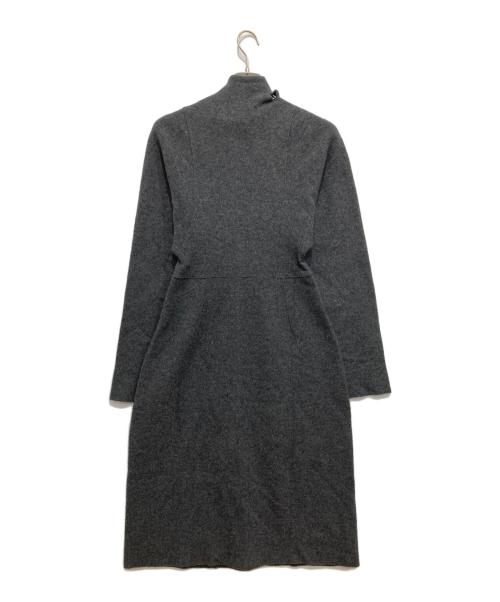 CELINE（セリーヌ）CELINE (セリーヌ) Wool dress グレー サイズ:XSの古着・服飾アイテム