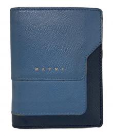 MARNI（マルニ）の古着「バイフォールドウォレット」｜スカイブルー