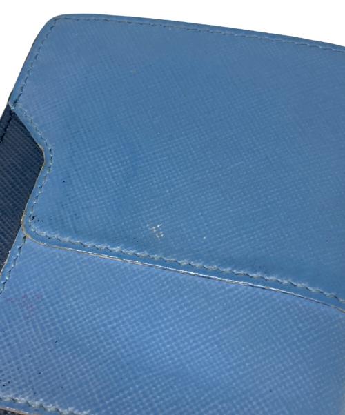 MARNI（マルニ）MARNI (マルニ) バイフォールドウォレット スカイブルーの古着・服飾アイテム