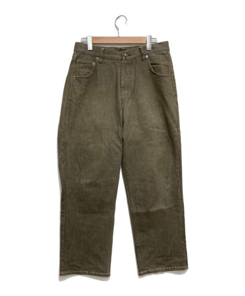 HUF（ハフ）HUF (ハフ) デニムパンツ カーキ サイズ:W30の古着・服飾アイテム