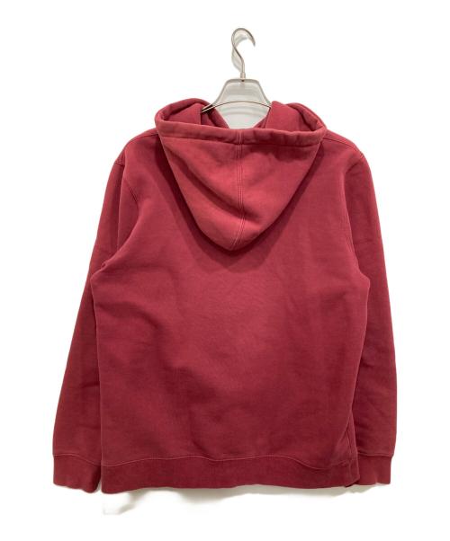 stussy（ステューシー）stussy (ステューシー) hibiscus hoodie レッド サイズ:Mの古着・服飾アイテム