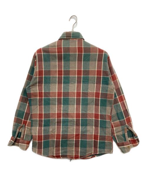 big mac（ビッグマック）BIG MAC (ビッグマック) 80'sチェックネルシャツ グリーン×レッド サイズ:不明の古着・服飾アイテム