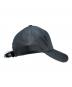 中古・古着 MLVINCE (メルヴィンス) FAUX LEATHER CAP ブラック：5000円