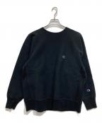 Championチャンピオン）の古着「リバースウィーブスウェット」｜ブラック