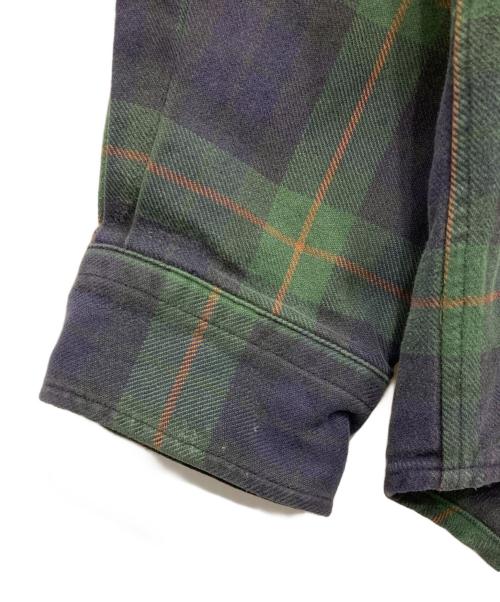 RALPH LAUREN（ラルフローレン）RALPH LAUREN (ラルフローレン) チェックBDシャツ ネイビー×グリーン サイズ:Lの古着・服飾アイテム