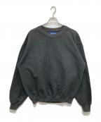 PLUMA BY RUSSELL ATHLETICラッセルアスレティック）の古着「クルーネックスウェット」｜グレー
