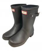 HUNTERハンター）の古着「オリジナル ツアー ショート レインブーツ」｜ブラック