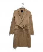theoryセオリー）の古着「Luxe New Divide Belt Coat」｜ベージュ