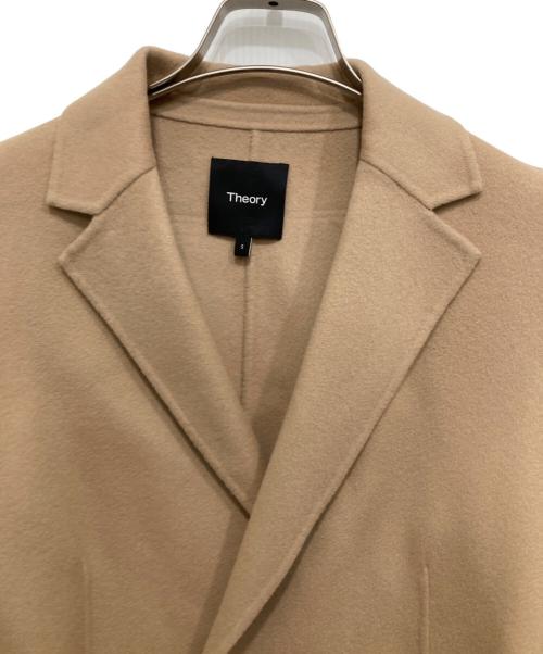 theory（セオリー）theory (セオリー) Luxe New Divide Belt Coat ベージュ サイズ:Sの古着・服飾アイテム