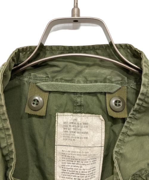 US ARMY（ユーエスアーミー）US ARMY (ユーエスアーミー) M-65 フィッシュテールパーカ カーキ サイズ:Lの古着・服飾アイテム
