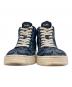 COACH (コーチ) CLIP SIG HIGHTOP ハイカットスニーカー ネイビー サイズ:23cm：5000円