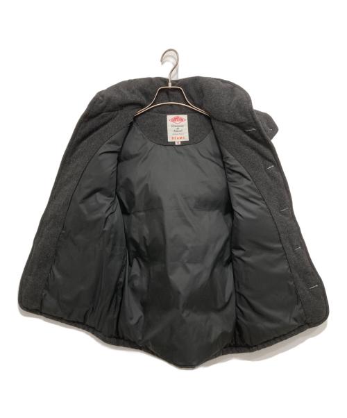 DANTON（ダントン）DANTON (ダントン) BEAMS (ビームス) ウールモッサ ダウンベスト グレー サイズ:42の古着・服飾アイテム