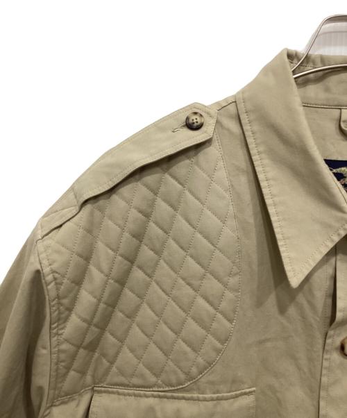 Willis&Geiger（ウィルスガイガー）Willis&Geiger (ウィルスガイガー) ブッシュジャケット ベージュ サイズ:54の古着・服飾アイテム