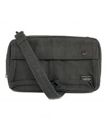 PORTER（ポーター）の古着「2WAY SHOULDER BAG」｜グレー