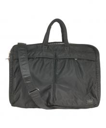 PORTER（ポーター）の古着「SHORT HELMET BAG」｜ブラック