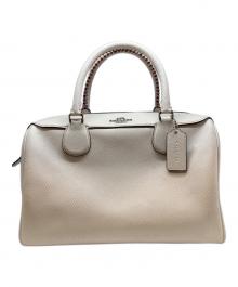 COACH（コーチ）の古着「2WAYミニボストンバッグ」｜ホワイト