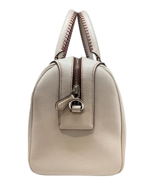 COACH（コーチ）COACH (コーチ) 2WAYミニボストンバッグ ホワイトの古着・服飾アイテム