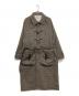 KOOI（コーイ）の古着「MULTI-COLOR CHECK DUFFLE COAT」｜ブラウン