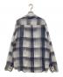 KOOI (コーイ) チェックシャツ ブルー×グレー サイズ:1：5000円