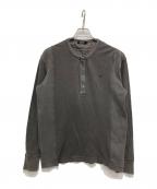 BURBERRY BLACK LABELバーバリーブラックレーベル）の古着「ロングスリーブカットソー」｜グレー