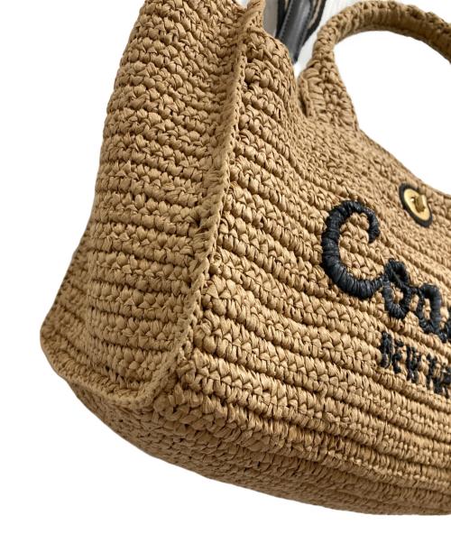 COACH（コーチ）COACH (コーチ) ストロ‐カーゴトート バッグ26 ベージュの古着・服飾アイテム