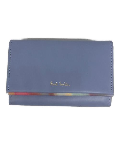 PAUL SMITH（ポールスミス）PAUL SMITH (ポールスミス) パスケース スカイブルーの古着・服飾アイテム