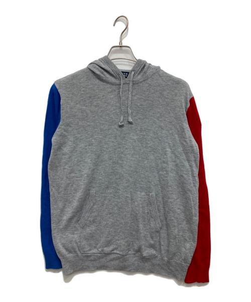 muta MARINE（ムータマリン）muta MARINE (ムータマリン) ニットパーカー グレー サイズ:Sの古着・服飾アイテム