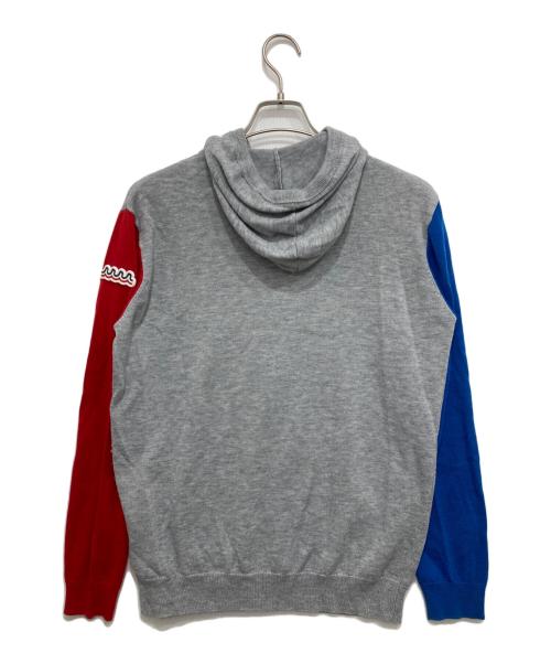 muta MARINE（ムータマリン）muta MARINE (ムータマリン) ニットパーカー グレー サイズ:Sの古着・服飾アイテム