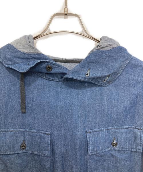 Engineered Garments（エンジニアドガーメンツ）Engineered Garments (エンジニアドガーメンツ) Cagoule Shirt インディゴ サイズ:XSの古着・服飾アイテム