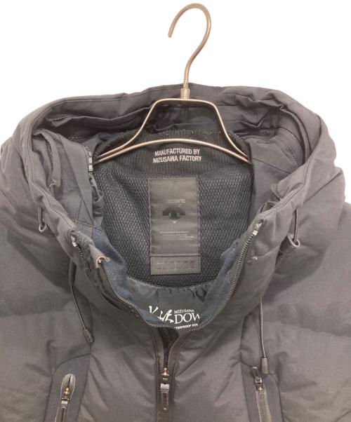 DESCENTE ALLTERRAIN（デザイント オルテライン）Descente ALLTERRAIN (デザイント オルテライン) UNITED ARROWS & SONS (ユナイテッドアローズ アンド サンズ) ダウンジャケット ブラック サイズ:Lの古着・服飾アイテム