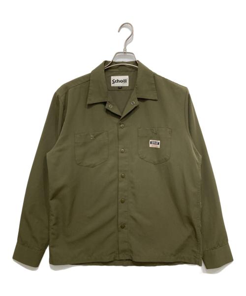 Schott（ショット）Schott (ショット) TC WORK SHIRTS オリーブ サイズ:Sの古着・服飾アイテム