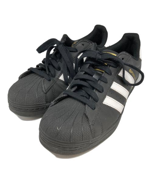 adidas（アディダス）adidas (アディダス) ローカットスニーカー ブラック サイズ:25.5の古着・服飾アイテム