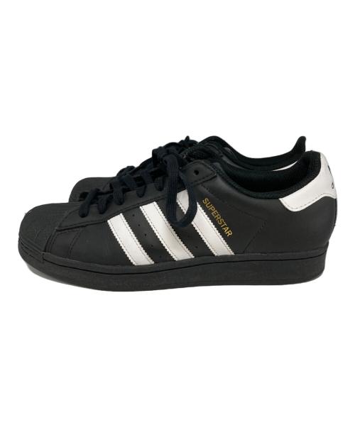 adidas（アディダス）adidas (アディダス) ローカットスニーカー ブラック サイズ:25.5の古着・服飾アイテム