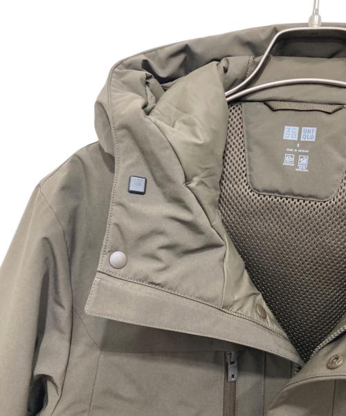UNIQLO（ユニクロ）UNIQLO (ユニクロ) ハイブリットダウンパーカ オリーブ サイズ:Sの古着・服飾アイテム
